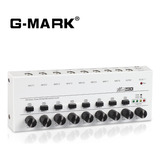 Mixer G-mark 8 Canais Instrumento Musical Guitarra Microfone