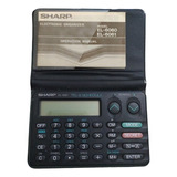 Antiga Calculadora Sharp El 6060 Anos 60/70 Perfeita