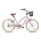 Bicicleta Urbana Femenina Turbo Bicycles Chic Chic  2018 R24 Freno V-brakes Color Rosa