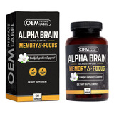 9 Cápsula De Extracción De Elementos Naturales Alpha Brain