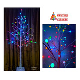 Pino Árbol De Navidad Decorativo Luces Led Multicolor 