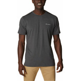 Remera Columbia Tech Trailcrew Neck Hombre (shark Heather)