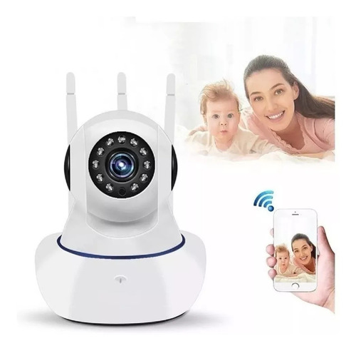 Yoosee Camara Seguridad  Robotica Vision Noct 3 Antenas Wifi