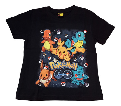 Pokemon Polera De Niño Talla 6 Animé