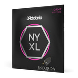 Jogo De Cordas Para Guitarra D'addario Nyxl .009  - .042 