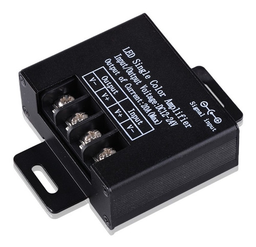 Amplificador Led Monocromático Pwm 12-24v 240-480w 20a