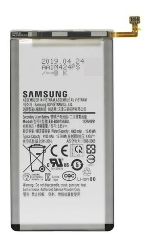 Bateria Original Samsung Galaxy S10 Plus G975 (no Copia)