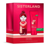 Estuche Mujer Benetton Sisterland Red Rose 80ml Promo