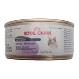 6 Latas Royal Canin Spayed Neutered Cats Loaf In Sauce 165g