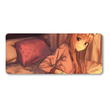 Mousepad Xxl 80x30cm Cod.143 Chica Anime Spice And Wolf