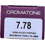 Tintura Cromatone 60g + Oxidante En Crema Vol 20  1 Unidad
