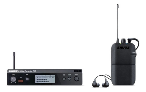 Sistema De Monitoreo Shure Psm300 In Ear Con Auricular Se112