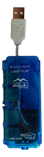 Hub Usb X 4 Mini Marca Mijuki