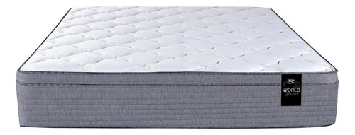 Colchón King Koil World Luxury Bradford 180x200x29cm Espuma De Alta Densidad Color Blanco/gris