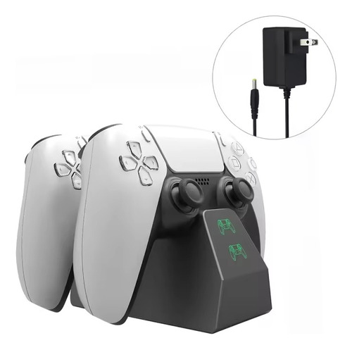 Base De Carga Dual Para Controles Dualsense De Ps5 Con Led