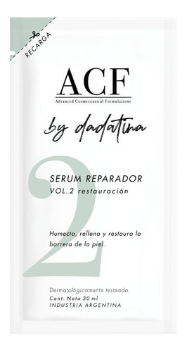 Repuesto Sérum Acf By Dadatina Restauración X 30 Ml