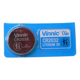 Pila Vinnic Lithium Coin Cr2032 Botón - Pack De 5 Unidades