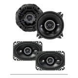 Paquete De 4 Bocinas Para Spark Matiz Beat Kicker  4  Y 4x6