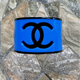 Brazalete Chanel Azul Original