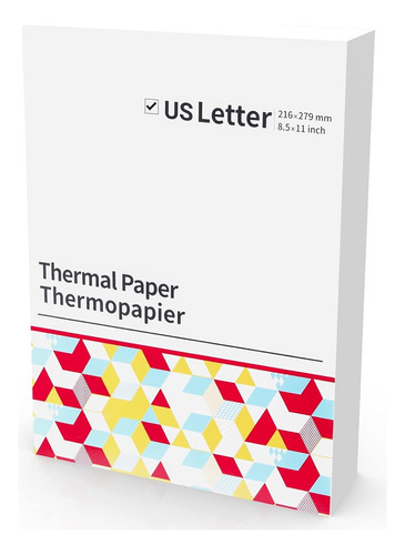 Phomemo M08f Impresora Papel Térmico 100pcs A4/letter Papel