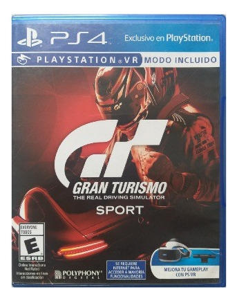 Gran Turismo Sport Ps4