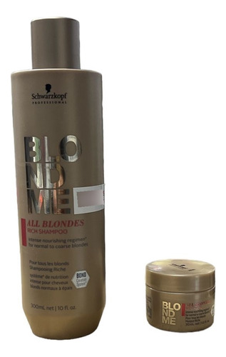 Schwarzkopf Shampoo Rich Blondme + O - mL a $100000