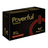 Poverful Tadalafil 20 Mg Caja Con 4 Tabletas