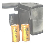  2 Bateria 16340 Recarregável 3.7v 5800mah Flash Fotografo