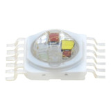 Led Chip Alta Potencia Rgbw Rgbwy 15w 10pin 5 En 1 