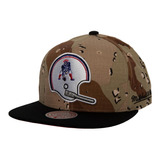 Gorra Mitchell And Ness Choco Camo New England Patriots