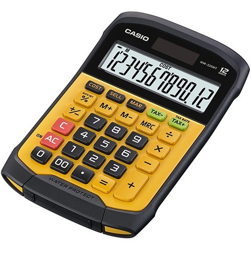 Calculadora De Escritorio Casio Contra Agua Y Polvo Wm-320mt