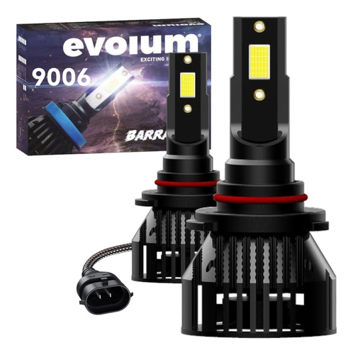 Focos Led Para Auto Kit 11,000 Lumenes Faros Luces Carro Luz