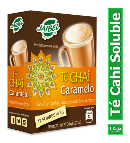 Aromática Jaibel Té Chai Latte X12 Uds