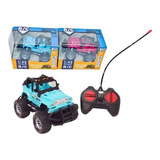 Camioneta Jeep A Control Remoto Luces Escala 1:43 Niños