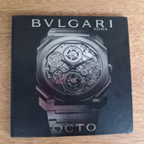 Catalogo Relojes Bulgari Roma Octo Tipo Libro Excelente Esta