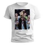 Remera Messi Argentina Campeon Mundial 2022 M2