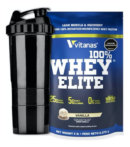 100% Whey Elite Vitanas 5lb Whey - Unidad a $278000