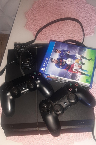 Playstation 4 Fat 500gb 2 Controles 