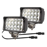 Barra De Luces Led, 2 Paquetes De 45 W, 4 X 6 Pulgadas, Luz 