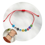 Pulsera De Protección Ojos Turcos Hilo Rojo