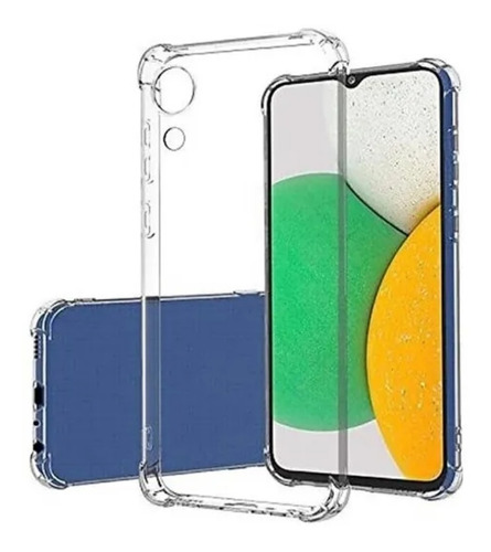 Funda Anti Golpes Para Samsung A03 Core + Vidrio Templado 