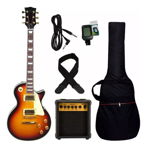 Combo Guitarra Eléctrica Les Paul Egr 200 + Amplificador