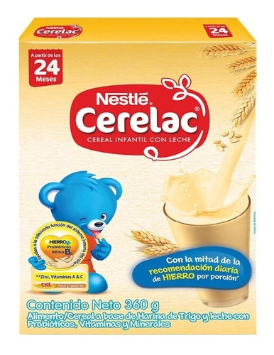 Cereal Infantil Leche Cerelac