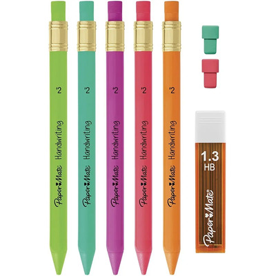 Juego De Lapices Mecanicos Paper Mate Handwriting 1.3mm 5p | MercadoLibre