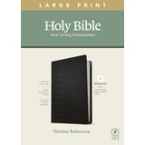Libro: Nlt Large Print Thinline Reference Holy Bible (red Le