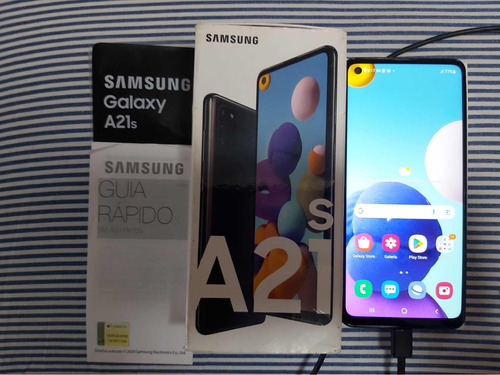 Celular Samsung Galaxy A21s Preto