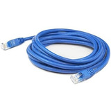 Cable De Red Ethernet Cat Addon 3ft Rj-45 M-m Azul Cat7 Pvc 