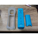 Wii Mote Motion Plus Original Con Funda Azul