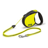 Correa Retráctil Para Perros Flexi Neon (cordón), 16 Pies, P