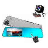 Kit Camara Espejo Retrovisor Full Hd + Trasera Tactil Guia